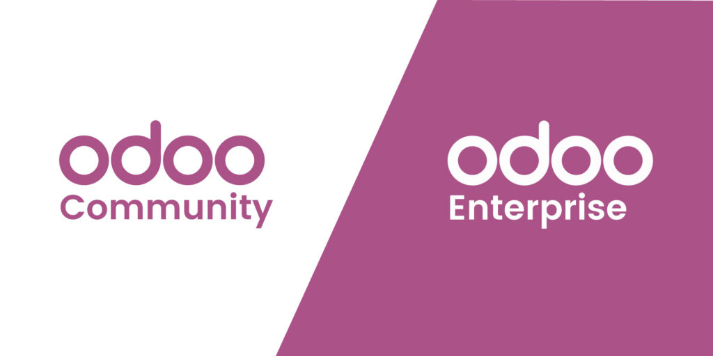 diferentes ediciones de odoo