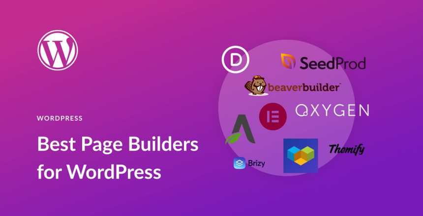 los mejores constructores web para wordpress